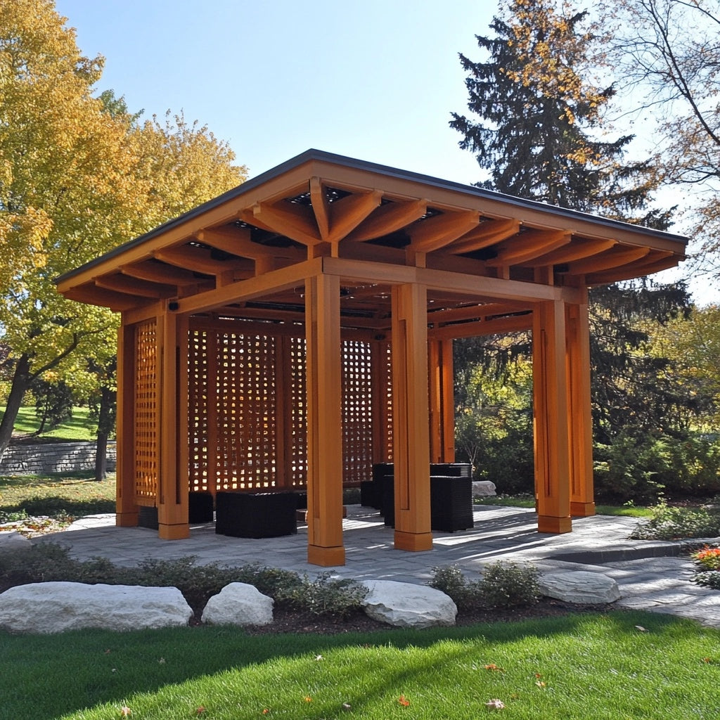 Solace Pavilion Gazebo by TimberCraft Retreats