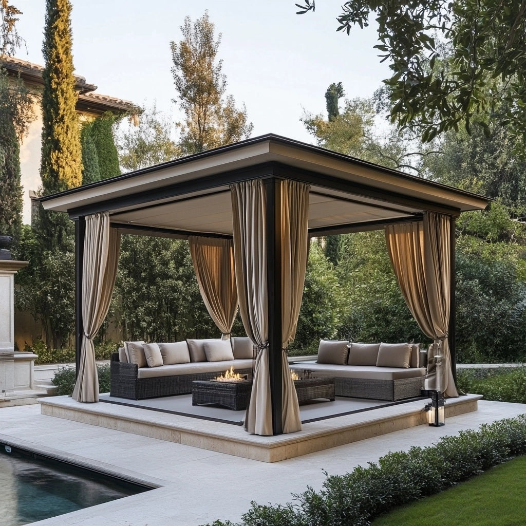 Elegance Shade Pavilion by LuxeVeranda