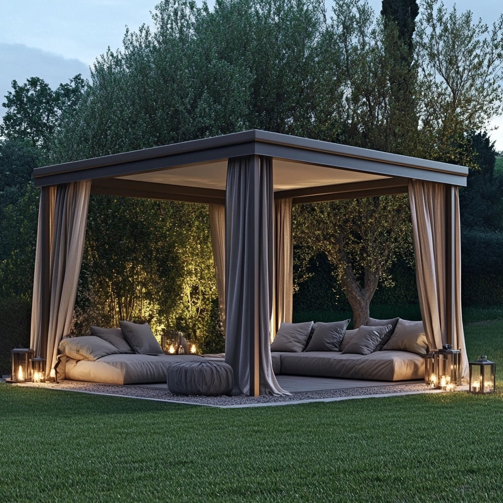 Twilight Luxe Pavilion by Serenity Outdoor Living