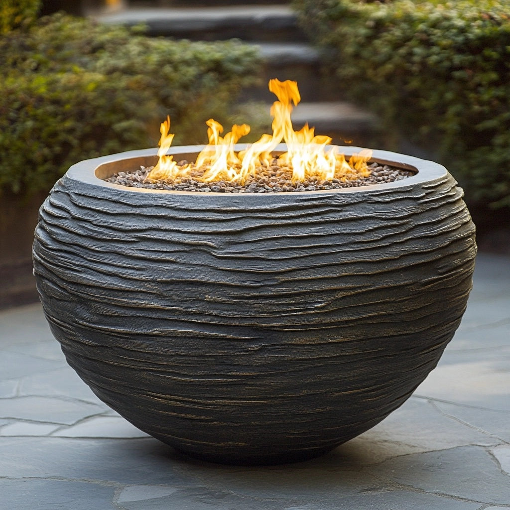 EternalGlow Fire Bowl by EmberScape Designs