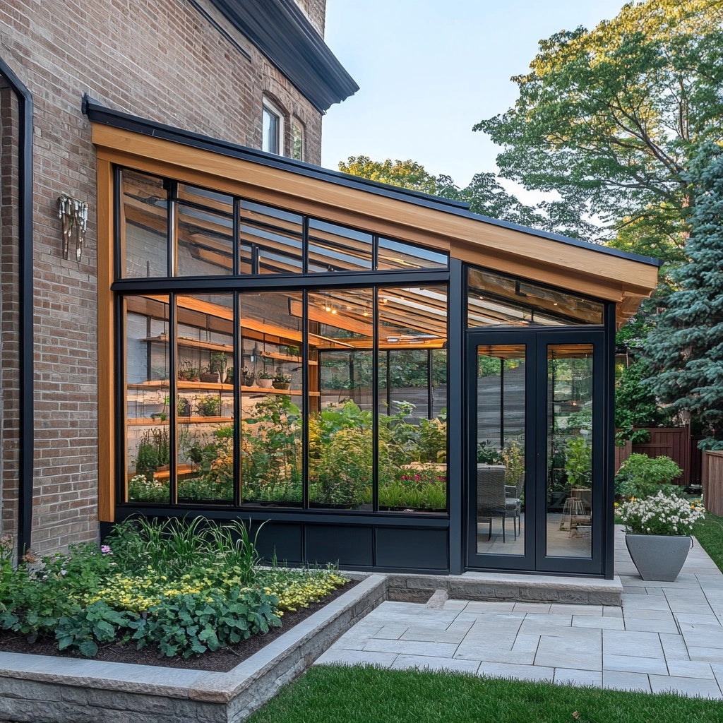SolarBloom Glasshouse by Verdant Living Design
