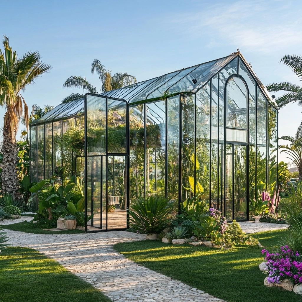 ParadiseArch Greenhouse by EdenGlass Structures