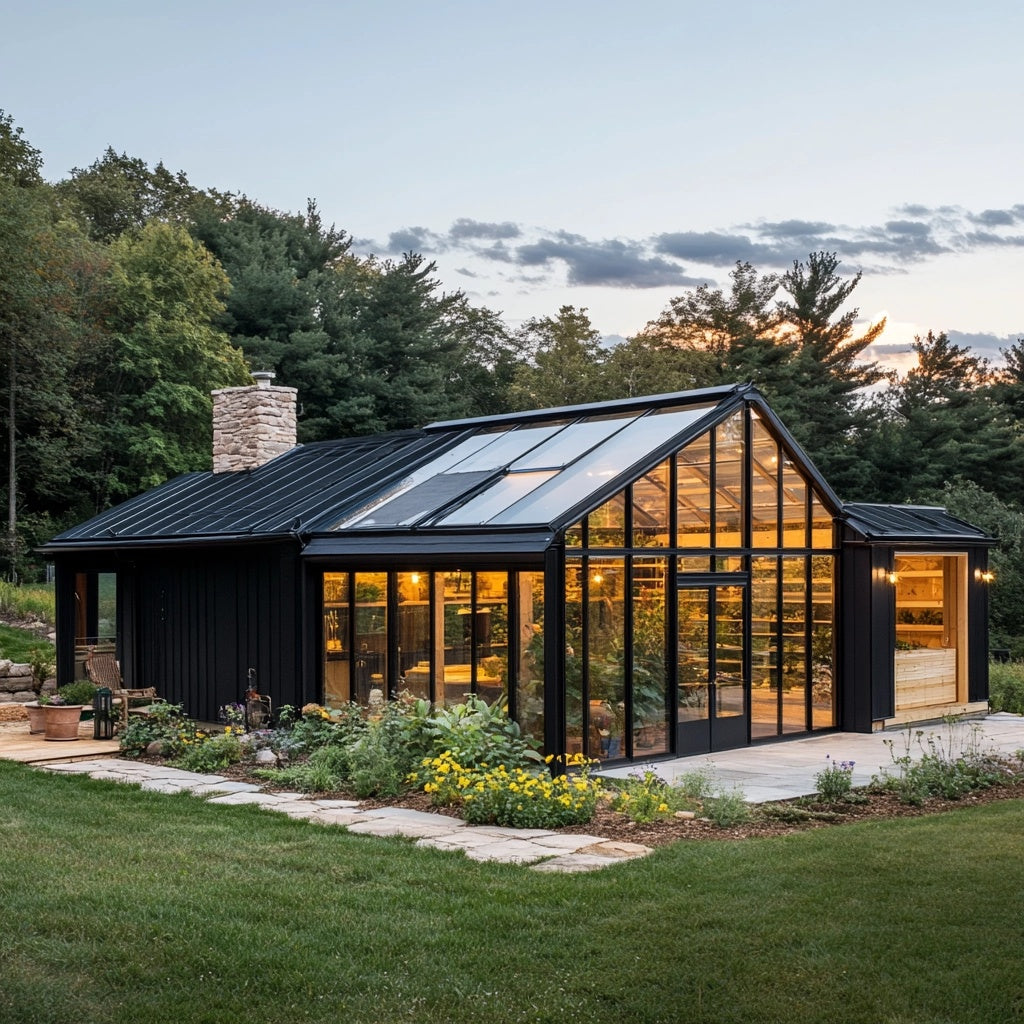 SummitView Conservatory by GlassHaven Studios