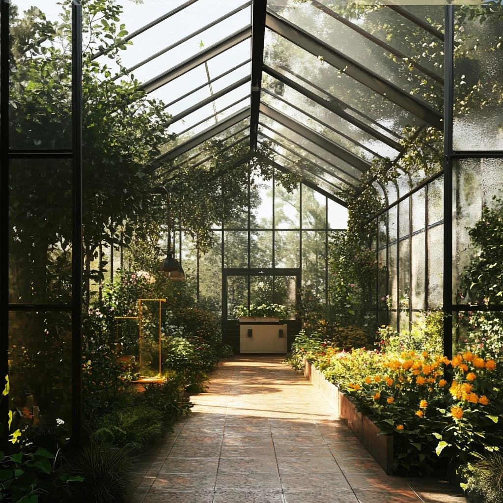 ParadiseArch Greenhouse by EdenGlass Structures