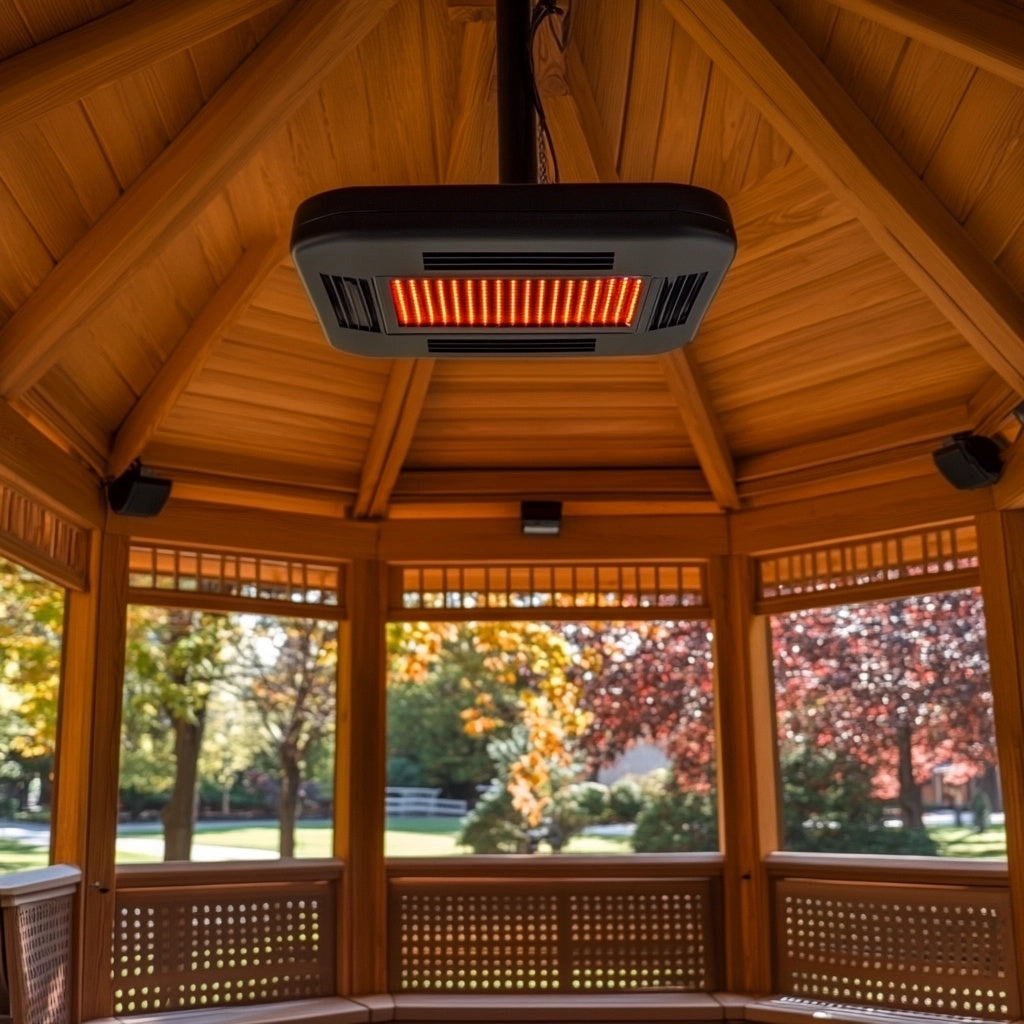 SolarGlide Ceiling-Mount Infrared Heater by EmberSphere