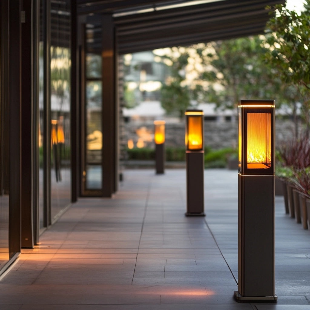 LumePillar Outdoor Gas Heater by Radiance Luxe