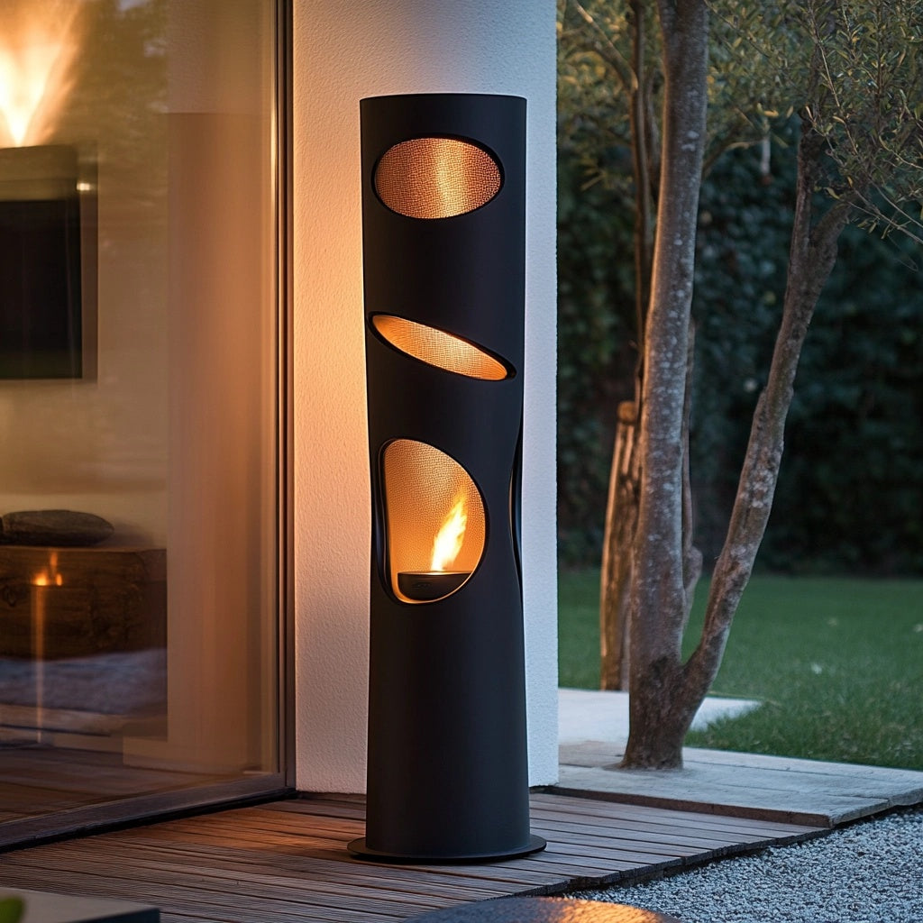 EmberSpire Gas Patio Heater by SolAura