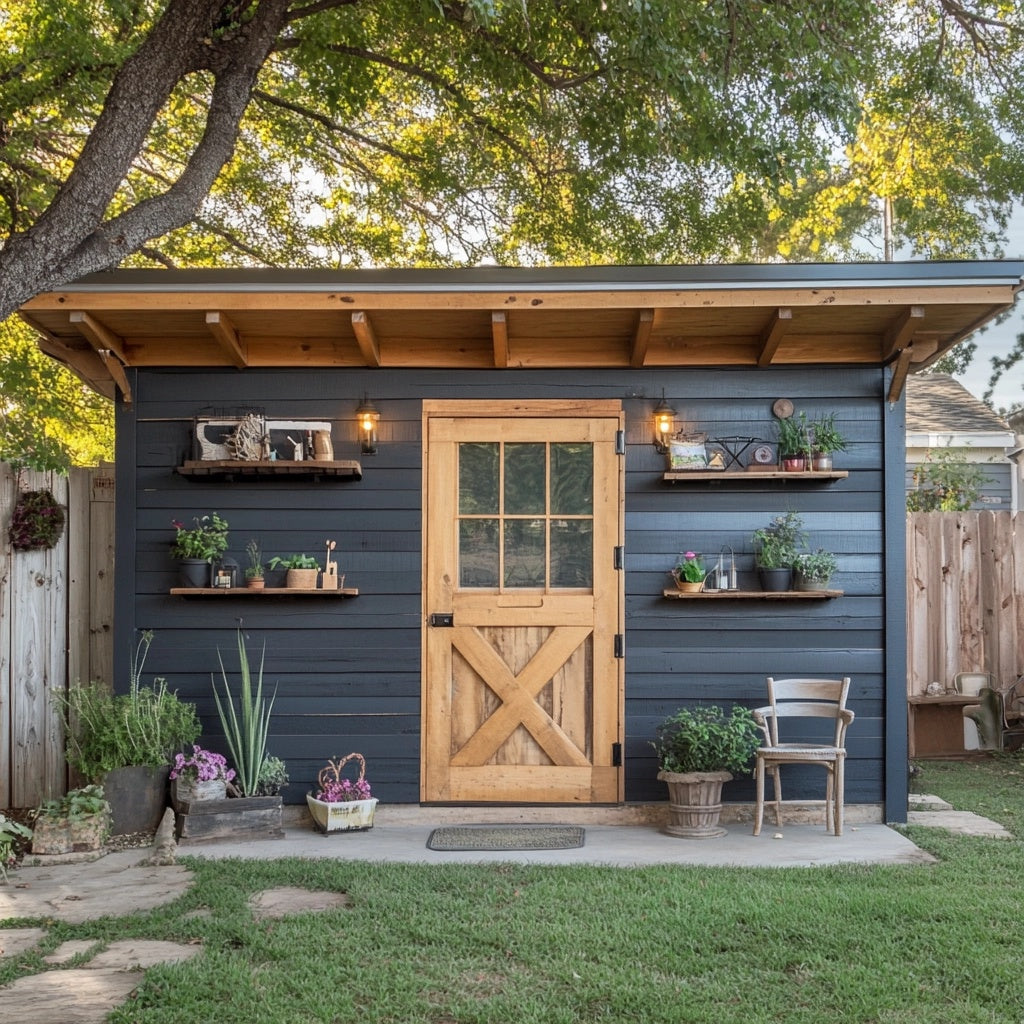 Rustic Retreat Garden Shed by Heritage Haven