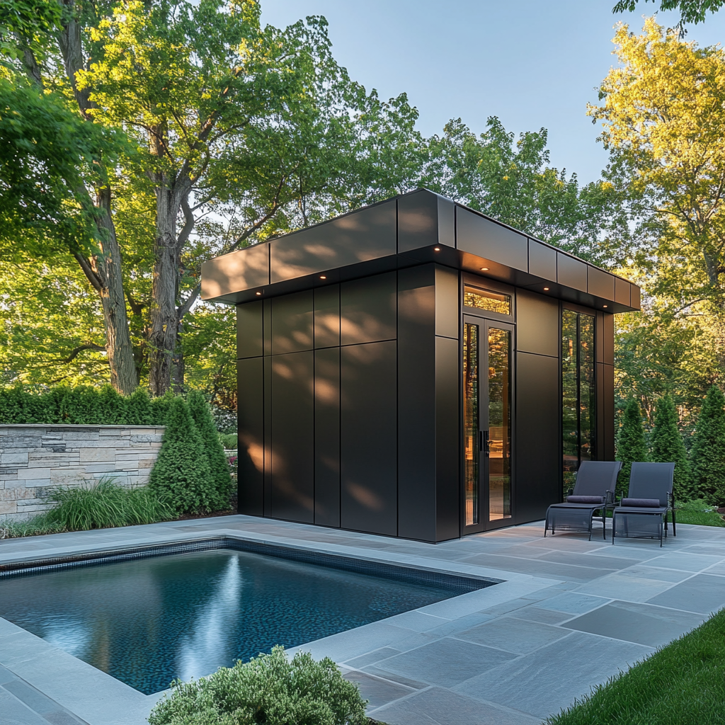 Eclipse Modern Outdoor Studio Shed